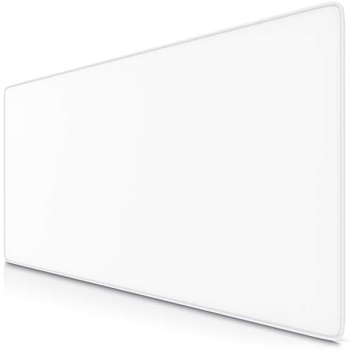TITANWOLF XXL Speed Gaming Mauspad 900x400mm, Mousepad, Tischunterlage Large Size Groß, verbessert Präzision und Geschwindigkeit, abwaschbar, für Microsoft Logitech Maus Tastatur, Weiß TITANWOLF XXL Speed Gaming Mauspad 900x400mm, Mousepad, Tischunterlage Large Size Groß, verbessert Präzision und Geschwindigkeit, abwaschbar, für Microsoft Logitech Maus Tastatur, Weiß von CSL-Computer