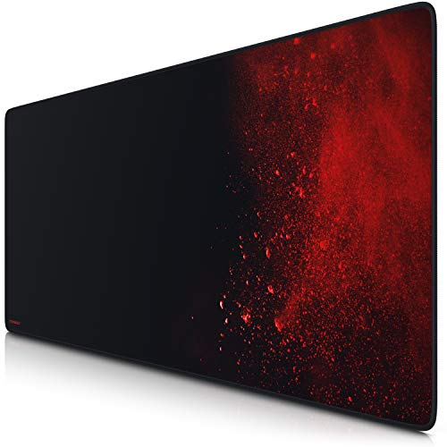 TITANWOLF - Speed Gaming Mauspad 900x400mm, XXL Mousepad, Tischunterlage Large Size Groß, verbessert Präzision und Geschwindigkeit, abwaschbar - für Microsoft Logitech Maus und Tastatur TITANWOLF - Speed Gaming Mauspad 900x400mm, XXL Mousepad, Tischunterlage Large Size Groß, verbessert Präzision und Geschwindigkeit, abwaschbar - für Microsoft Logitech Maus und Tastatur von CSL-Computer