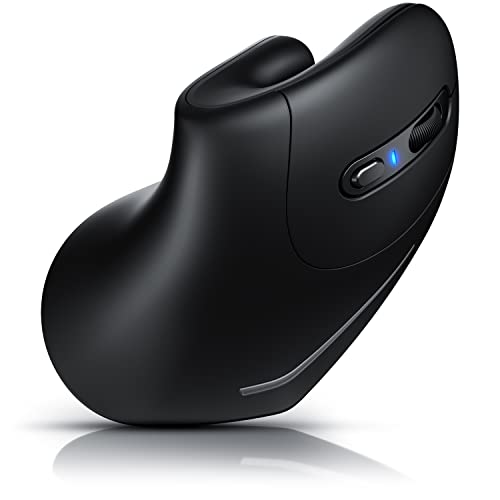 CSL - kabellose Vertikal Maus - Bluetooth + 2,4 GHz Funkmaus - Wireless Vertical Mouse – ergonomisch - Vorbeugung gegen Mausarm Tennisarm - armschonend – Plug and Play - kompatibel mit MAC PC CSL - kabellose Vertikal Maus - Bluetooth + 2,4 GHz Funkmaus - Wireless Vertical Mouse – ergonomisch - Vorbeugung gegen Mausarm Tennisarm - armschonend – Plug and Play - kompatibel mit MAC PC von CSL-Computer