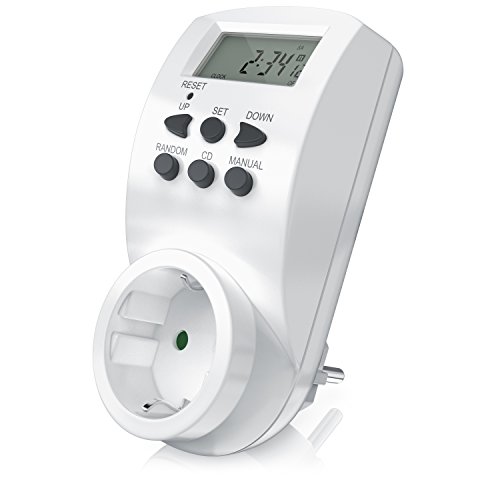 Bearware - digitale Zeitschaltuhr | 1,4" LCD-Display | 3600W | 8 konfigurierbare Schaltprogramme | Sommerzeit-Funktion | Zufalls-Funktion | 16 verschiedene Wochentags-Kombinationen Bearware - digitale Zeitschaltuhr | 1,4" LCD-Display | 3600W | 8 konfigurierbare Schaltprogramme | Sommerzeit-Funktion | Zufalls-Funktion | 16 verschiedene Wochentags-Kombinationen von CSL-Computer