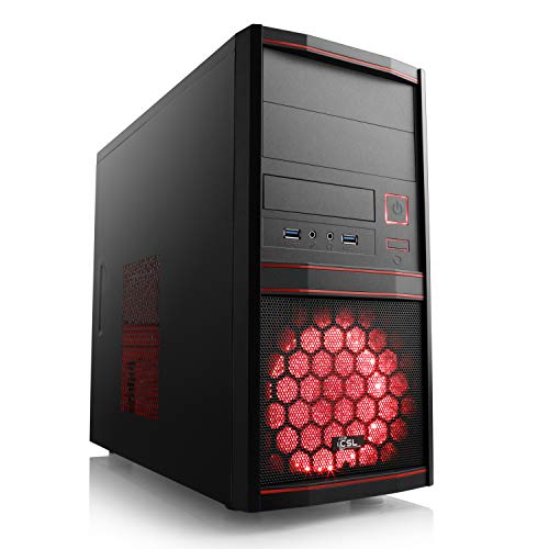 Express PC 1000 mit Ryzen 5 PRO 4650G 6× 3700 MHz, 500 GB M.2 SSD, 16 GB DDR4-RAM, AMD Radeon Graphics, MSI Mainboard, USB 3.2 von CSL-Computer