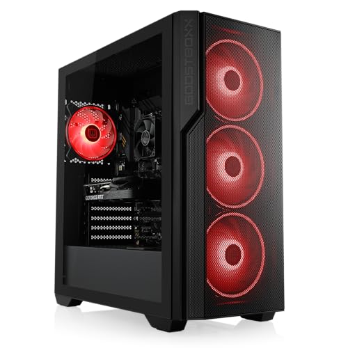 Gaming PC mit Windows 11 Pro | AMD Ryzen 5 8400F 6X 4.2 GHz | RTX 5060 Ti (16 GB) | 4000 GB M.2 NVMe | 32 GB DDR5 RAM | WLAN | Computer für Zocker, Gamer Desktop Rechner zum Spielen | A14255 von CSL-Computer