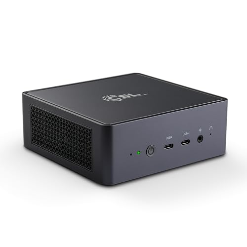 Mini PC CSL VenomBox HS, AMD Ryzen 7 7840 HS 8X 3800 MHz, 1000 GB M.2 SSD, 16 GB DDR5-RAM, Radeon 780M Grafik, HDMI 2.1, USB 4.0, BT 5.3, WLAN von CSL-Computer