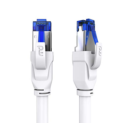 Primewire - CAT 8 Netzwerkkabel 5m - LAN Kabel Patchkabel Datenkabel - CAT8.1 High Speed Gigabit Ethernet Cable - 40000 Mbits - S/FTP PIMF - RJ45 Stecker - Cat6 Cat7 Cat8 komp - 5 Meter von CSL-Computer
