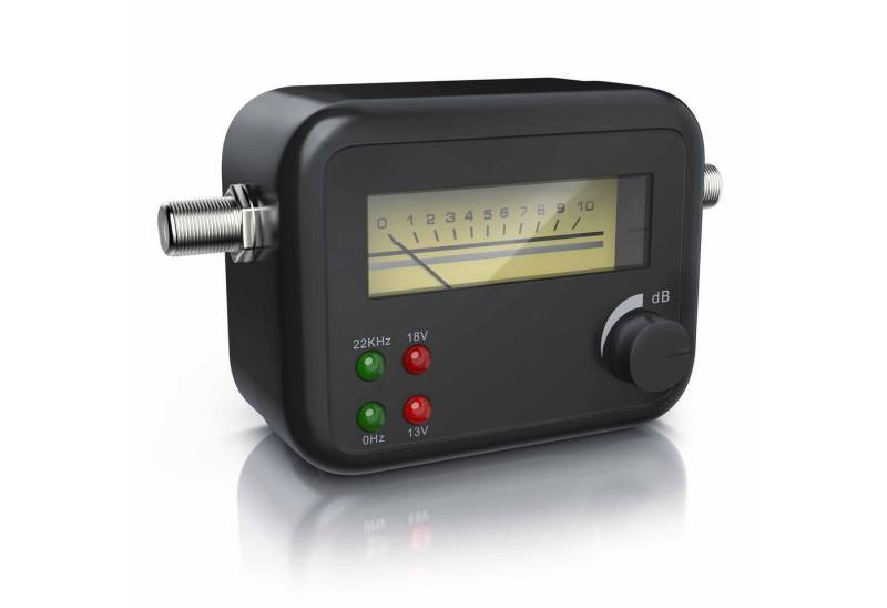 CSL Satfinder, Satellitenfinder mit Pegelskala, HD-fähig, Zeigeranzeige mit Signalton von CSL