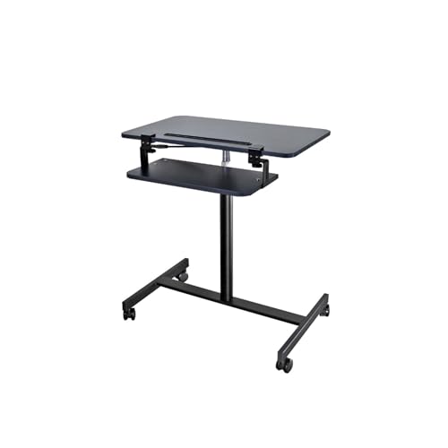 CSMDD Mobiler Stehtisch, Laptoptisch, Höhenverstellbarer Betttisch Computertisch mit 4 Rädern für Das Home Office CSMDD Mobiler Stehtisch, Laptoptisch, Höhenverstellbarer Betttisch Computertisch mit 4 Rädern für Das Home Office von CSMDD
