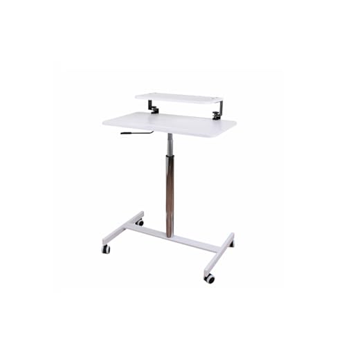 CSMDD Mobiler Stehtisch, Laptoptisch, Höhenverstellbarer Betttisch Computertisch mit 4 Rädern für Das Home Office CSMDD Mobiler Stehtisch, Laptoptisch, Höhenverstellbarer Betttisch Computertisch mit 4 Rädern für Das Home Office von CSMDD