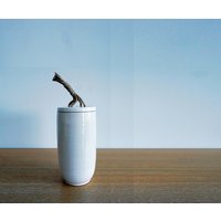 Dose - Deckel-Halter Aus Hanfschnur von CSMKeramik