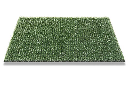 CSN Astro Turf Classic Fußmatte 90 x 55 cm Klassisch-Grün Rasenteppich | Fußabtreterr für Innen und Außenbereich | Wetterfest Kunstrasen Matte für Schuhe Klassisch Grün Farbe von CSN