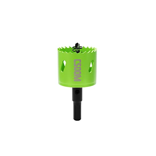 CSOOM 45mm M42 Bi-Metall-Lochsäge Bohrkrone Für Arbeiten in Gipskarton, Kunststoff, Holz, dünnes Metall, dünnem Stahl-blech, Hochleistungs-Bohrwerkzeug von CSOOM