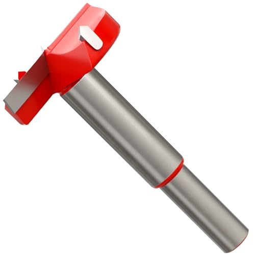 CSOOM Forstnerbohrer 42mm - Forstner Bohrer für Holz, Forstner Bits mit Rundschaft, Zubehör Bohrmaschine von CSOOM