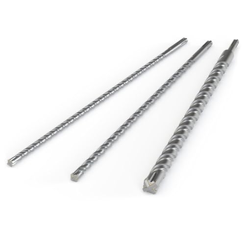 CSOOM SDS Plus Bohrer 10,14,22 (460mm), Professionell Betonbohrer，Ideal zum Bohren in Stein, Beton, Naturstein, Ziegelmauer von CSOOM