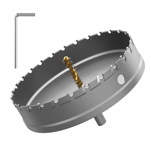 CSOOM Upgrade Hochleistungs-Hartmetall-Lochsäge,TCT Lochschneider.Edelstahl und Metallgitter sind die ideale Wahl(150mm) von CSOOM