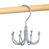 11×11×14cm) Silber, 2-teiliger Gürtelhalter für den Schrank, drehbares Metall, platzsparend, Gürtelaufbewahrung, Krawattenhalter - Csparkv von CSPARKV