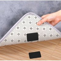 Csparkv - 15 Stück doppelseitiger Kratzaufkleber, selbstklebender Streifen, extra starker doppelseitiger Kleber (Rechteck 6 x 4 cm, schwarz) von CSPARKV
