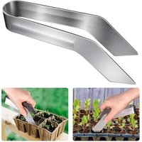 Csparkv - 17 cm Gartenzange zum Umpflanzen von Setzlingen, Edelstahl-Pflanzzange zum Umpflanzen von Pflanzen, Gartengeräte für Setzlinge, Blumen, Csparkv - 17 cm Gartenzange zum Umpflanzen von Setzlingen, Edelstahl-Pflanzzange zum Umpflanzen von Pflanzen, Gartengeräte für Setzlinge, Blumen, von CSPARKV