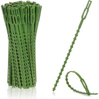 180 x Pflanzenbinder aus grünem Kunststoff – stabilisiert Pflanzen – Baumbindeband – 17 cm Befestigung - Csparkv 180 x Pflanzenbinder aus grünem Kunststoff – stabilisiert Pflanzen – Baumbindeband – 17 cm Befestigung - Csparkv von CSPARKV