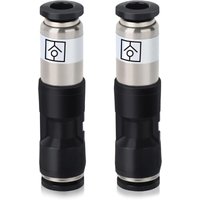 Csparkv - 2 Stück 8 mm Druckluft-Rückschlagventil-Anschlüsse, Luftstrom-Push-to-Connect-Armaturen von CSPARKV