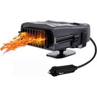 2-in-1-Auto-Heizlüfter, 12 v, 150 w, tragbare Schnellheizung, um 360 Grad drehbar, mit Zigarettenanzünder-Stecker, Defroster, Defogger - Csparkv 2-in-1-Auto-Heizlüfter, 12 v, 150 w, tragbare Schnellheizung, um 360 Grad drehbar, mit Zigarettenanzünder-Stecker, Defroster, Defogger - Csparkv von CSPARKV