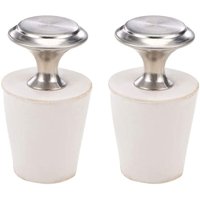 Csparkv - 21mm-24mm)2er-Pack Gummistopfen, winterfest für Schwimmbadlochrohre von CSPARKV