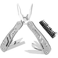 24-in-1-Multitool – Multifunktionswerkzeug mit 11 Schraubendreherbits – Zange/Messer/Flaschenöffner/Schraubendreher/Dosenöffner/Cutter etc – Ideal 24-in-1-Multitool – Multifunktionswerkzeug mit 11 Schraubendreherbits – Zange/Messer/Flaschenöffner/Schraubendreher/Dosenöffner/Cutter etc – Ideal von CSPARKV