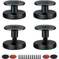 Csparkv - 27-40mm Verstellbare Möbelbeine, 4 Stück Möbelbeine, 2 Montagearten Kann Gebohrt Oder Selbstklebend Werden, Mit Anti-Kratz-Pad Möbelbeine, Csparkv - 27-40mm Verstellbare Möbelbeine, 4 Stück Möbelbeine, 2 Montagearten Kann Gebohrt Oder Selbstklebend Werden, Mit Anti-Kratz-Pad Möbelbeine, von CSPARKV