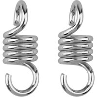 2er-Set Hängematten-Federhaken aus verzinktem Stahl, Federn für Hängematte, Sandsack, Hängesessel, Garten, Zubehör. - Csparkv 2er-Set Hängematten-Federhaken aus verzinktem Stahl, Federn für Hängematte, Sandsack, Hängesessel, Garten, Zubehör. - Csparkv von CSPARKV