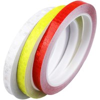 3 Rollen 1 cm × 8 m fluoreszierendes selbstklebendes Klebeband, reflektierendes Band, reflektierender Streifen, reflektierende Aufkleber, für 3 Rollen 1 cm × 8 m fluoreszierendes selbstklebendes Klebeband, reflektierendes Band, reflektierender Streifen, reflektierende Aufkleber, für von CSPARKV