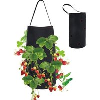 Csparkv - 38 x 22 cm) Erdbeer-Pflanzbeutel, Pflanzbeutel, Garten-Pflanzbeutel für Erdbeeren, für Gartenpflanzen, Kräuter, Blumen von CSPARKV