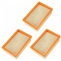 3er-Pack Ersatzfilter für karcher Flachplissee-Staubsauger MV4 MV5 MV6 WD4 WD5 WD6 p Premium WD5 von CSPARKV