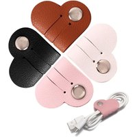 Csparkv - 4 Stück Wiederverwendbare Kabelbinder Kabelmanager, Kabelbinder Csparkv - 4 Stück Wiederverwendbare Kabelbinder Kabelmanager, Kabelbinder von CSPARKV