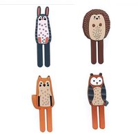 4er-Pack magnetische Haken in Tierform für Kühlschrank, Whiteboard und jede magnetische Oberfläche (gemischte Farben) von CSPARKV