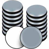 50 mm 16 Stück Teflon-Möbelgleiter, selbstklebende runde Gleitpads für Stuhl, Sofa, Tisch, Sessel von CSPARKV