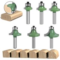 6er-Set Holzfräser 8 mm, Viertelrundfräser mit 8 mm Schaft, Holzfräser, abgerundeter Nutfräser für Holzbearbeitung 6er-Set Holzfräser 8 mm, Viertelrundfräser mit 8 mm Schaft, Holzfräser, abgerundeter Nutfräser für Holzbearbeitung von CSPARKV