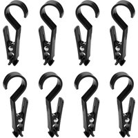 Csparkv - 8 Stück Zeltmarkisenhaken, multifunktionaler Zeltmarkisenclip, Campinghaken, leuchtende Haken, Zubehör, Campingausrüstung, Zelthaken, Csparkv - 8 Stück Zeltmarkisenhaken, multifunktionaler Zeltmarkisenclip, Campinghaken, leuchtende Haken, Zubehör, Campingausrüstung, Zelthaken, von CSPARKV