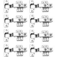 8er-Pack Küchenschrankscharniere, Schlafzimmer-Esszimmerschrankscharniere, Soft-Close-Falttürscharniere mit Schrauben - Csparkv 8er-Pack Küchenschrankscharniere, Schlafzimmer-Esszimmerschrankscharniere, Soft-Close-Falttürscharniere mit Schrauben - Csparkv von CSPARKV
