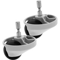 5 × 4,5 × 4,5 cm) 2 Sätze Rollen Roboter-Reiniger-Rad Ersatzrad Für Roboter-Reiniger Kehrmaschine Rad Kehrroboter Ersatzrad Weiß abs 2 Stück 2 von CSPARKV