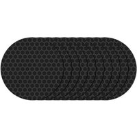 CSPARKV 10 Stück Reflektorband, MoreChioce 5 cm Durchmesser Reflektoraufkleber Wasserdicht Warnklebeband Selbstklebend Motorrad Auto von CSPARKV