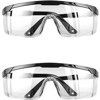 CSPARKV 2 Stück Antibeschlag- und UV-Schutzbrillen und kratzfeste Brillen für Arbeitsplätze, Bau, Heimwerken, Labor, Schweißen, Chemie, den CSPARKV 2 Stück Antibeschlag- und UV-Schutzbrillen und kratzfeste Brillen für Arbeitsplätze, Bau, Heimwerken, Labor, Schweißen, Chemie, den von CSPARKV