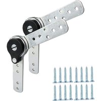 CSPARKV 2 x Möbelscharniere mit verstellbarem Winkel, automatische Rückstellfunktion, robuste Winkelverstellung des Scharniers. Passen Sie von CSPARKV