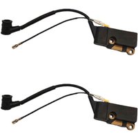 CSPARKV 2er-Pack Zündspulenmodul für Kettensäge 4500 5200 5800 45cc 52cc 58cc, Zündspulenmodul Kettensägenzubehör Professionelle Ersatzteile CSPARKV 2er-Pack Zündspulenmodul für Kettensäge 4500 5200 5800 45cc 52cc 58cc, Zündspulenmodul Kettensägenzubehör Professionelle Ersatzteile von CSPARKV