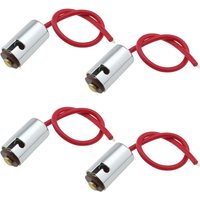 CSPARKV 4 Stück BA9S T4W Lampenfassung Halter Stecker für Instrument Bremslicht Rücklicht Scheinwerfer Autoteile Blinker CSPARKV 4 Stück BA9S T4W Lampenfassung Halter Stecker für Instrument Bremslicht Rücklicht Scheinwerfer Autoteile Blinker von CSPARKV