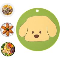 CSPARKV 4 Stück runde Cartoon-Untersetzer Cartoon-Tischset mit Wärmeisolierung Saugfähiger Getränkeuntersetzer mit Hundemuster, Isolierpads CSPARKV 4 Stück runde Cartoon-Untersetzer Cartoon-Tischset mit Wärmeisolierung Saugfähiger Getränkeuntersetzer mit Hundemuster, Isolierpads von CSPARKV