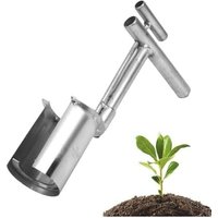 CSPARKV Hand-Pflanzgerät, 32 x 16 x 7,5 cm, Pflanzgerät für Blumenzwiebeln, langer Griff, Edelstahl, Grab-Pflanzgerät, Pflanzgerät für Gartenzwiebeln CSPARKV Hand-Pflanzgerät, 32 x 16 x 7,5 cm, Pflanzgerät für Blumenzwiebeln, langer Griff, Edelstahl, Grab-Pflanzgerät, Pflanzgerät für Gartenzwiebeln von CSPARKV