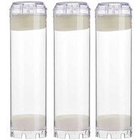CSPARKV Set mit 3 10-Zoll-Aktivkohlekartuschen – Entfernung von Chlor/schlechtem Geschmack und Geruch für Trinkwasser CSPARKV Set mit 3 10-Zoll-Aktivkohlekartuschen – Entfernung von Chlor/schlechtem Geschmack und Geruch für Trinkwasser von CSPARKV