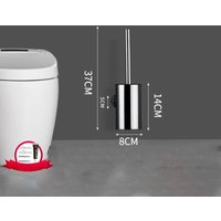 Csparkv - 1 Stück Toilettenbürste mit Wand-Toilettenbürstenhalter, Badezimmer-WC aus Edelstahl Csparkv - 1 Stück Toilettenbürste mit Wand-Toilettenbürstenhalter, Badezimmer-WC aus Edelstahl von CSPARKV