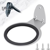 Csparkv - 12,5 x 4,5 cm Wand-Haartrockner-Halter, Wand-Haartrockner-Halter, Haartrockner-Aufbewahrungsregal, Wand-Haartrockner-Halter, geeignet für Csparkv - 12,5 x 4,5 cm Wand-Haartrockner-Halter, Wand-Haartrockner-Halter, Haartrockner-Aufbewahrungsregal, Wand-Haartrockner-Halter, geeignet für von CSPARKV