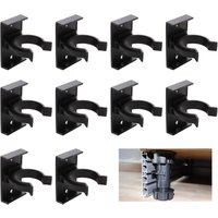 Csparkv - 12 Stück Küchensockel-Clips, Küchensockelbefestigungen mit Clip-Halter, Küchensockel für Sofas, Tische, Betten, Fernsehschränke von CSPARKV