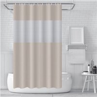 Csparkv - 180 x 180 cm) Wasserdichter, schimmelresistenter Duschvorhang mit Haken, schimmelresistent, antibakteriell, leicht zu reinigen, von CSPARKV