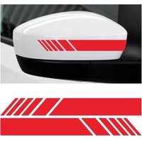 2 stücke Reflektierender Auto-Rückspiegel-Aufkleber, Reflektierender Auto-Rückspiegel-Streifen-Aufkleber, Personalisierte 2 stücke Reflektierender Auto-Rückspiegel-Aufkleber, Reflektierender Auto-Rückspiegel-Streifen-Aufkleber, Personalisierte von CSPARKV